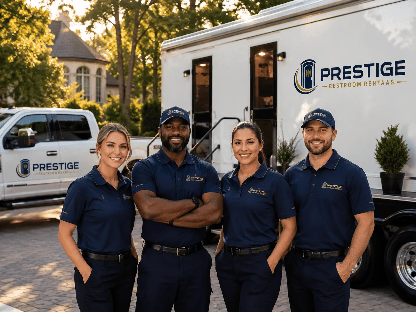 Trusted Luxury Portable Restrooms company in Goehner, NE